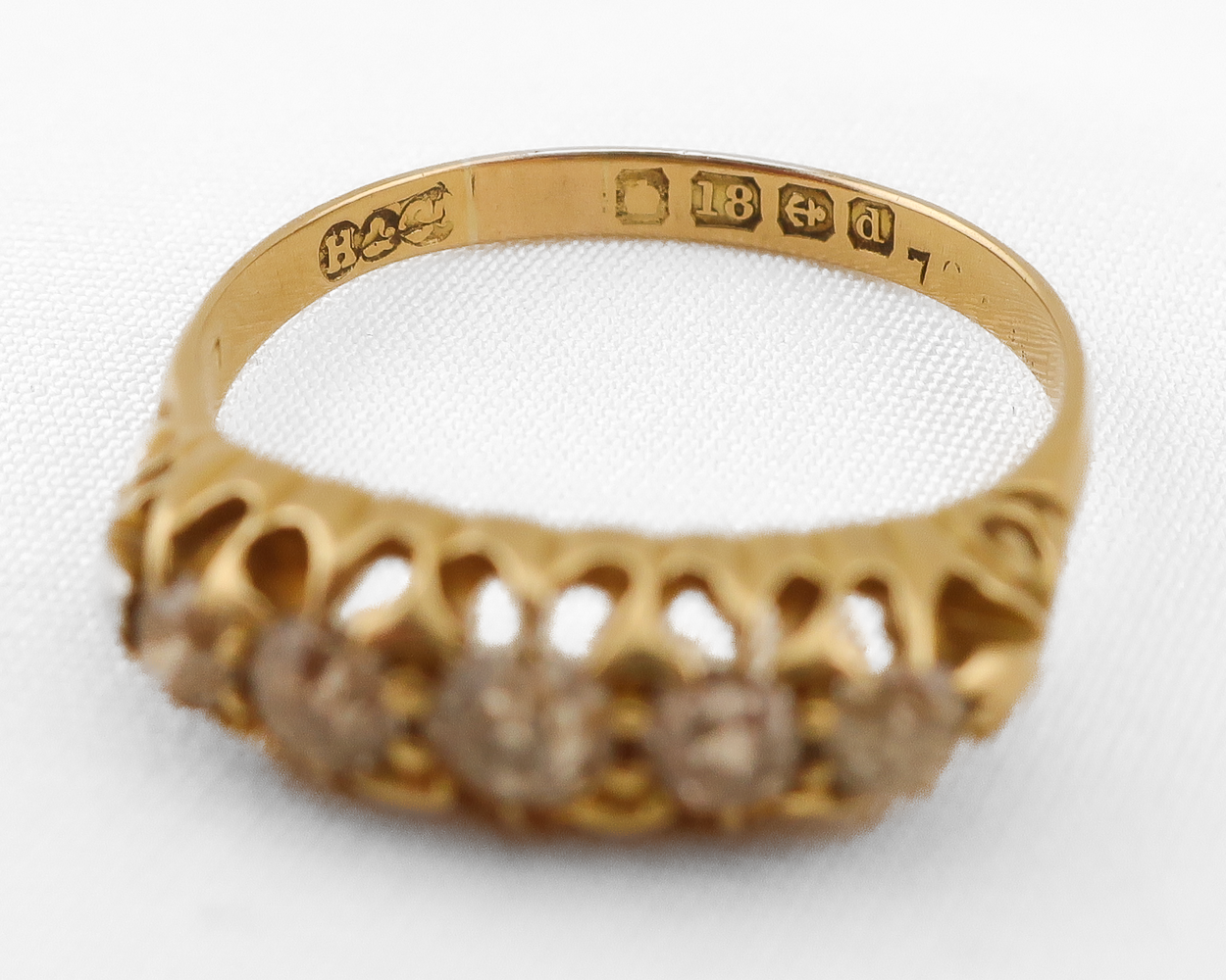 Victorian 5-Stone Diamond Ring