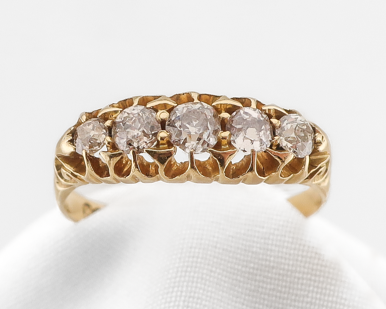Victorian 5-Stone Diamond Ring