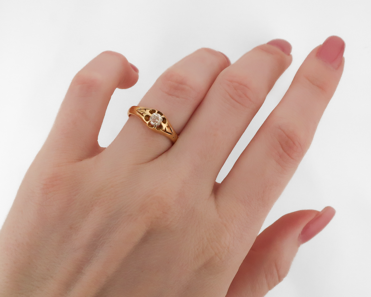 Dated 1811 Diamond Solitaire Ring