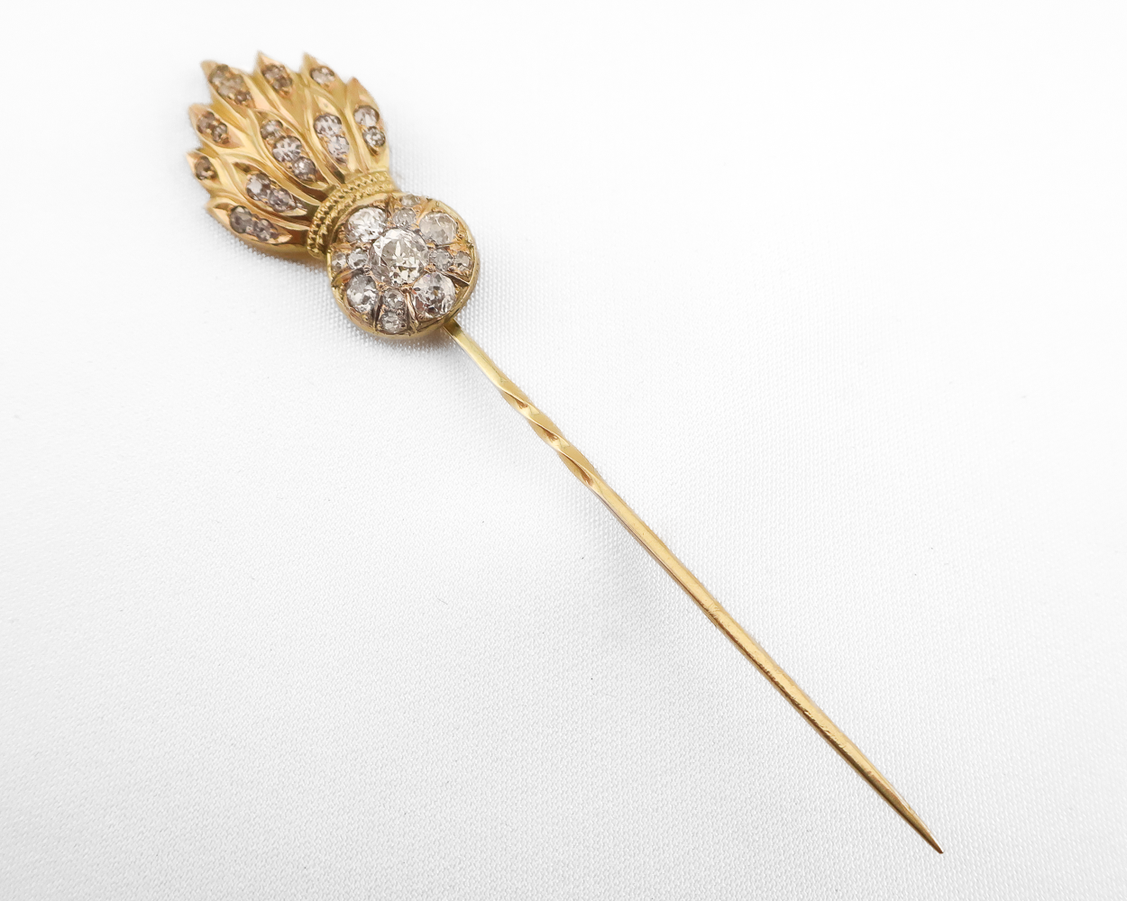 Circa 1910 Halley's Comet-Inspired Diamond Stickpin