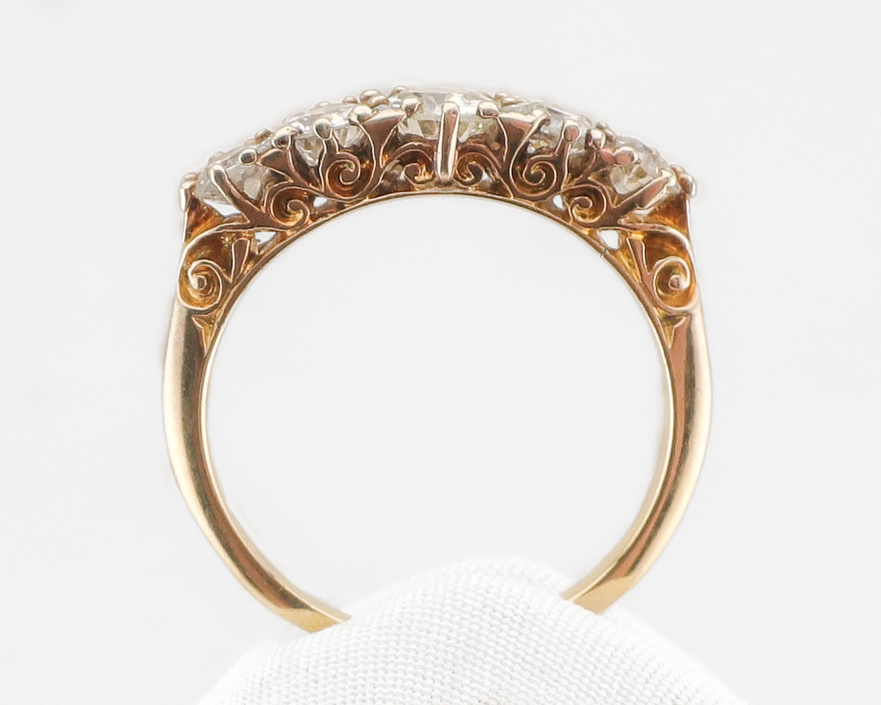 Victorian 5-Stone Diamond Ring