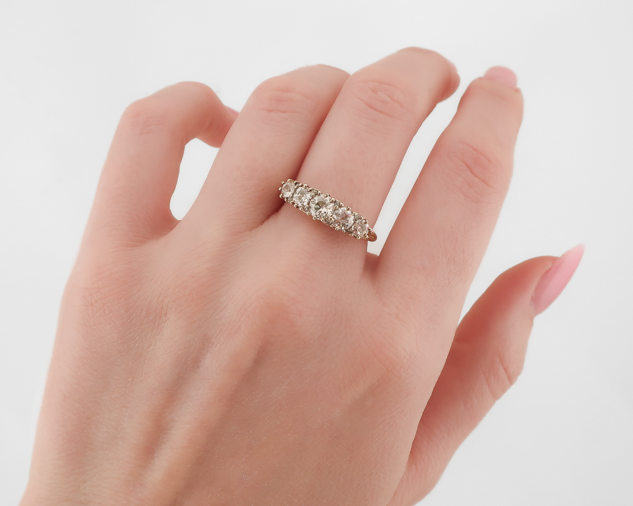 Victorian 5-Stone Diamond Ring