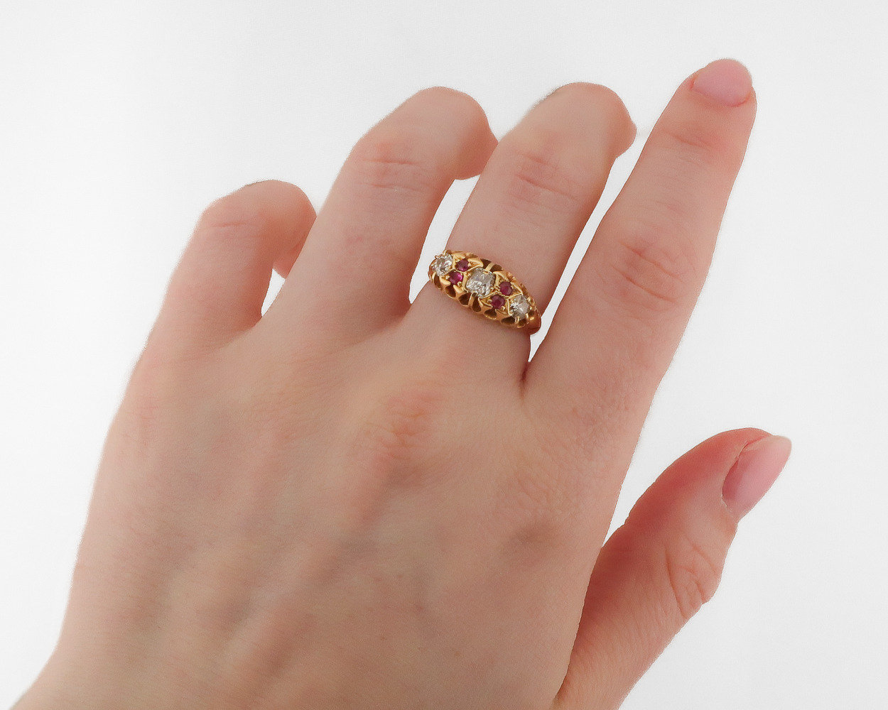 Victorian Ruby & Diamond Ring