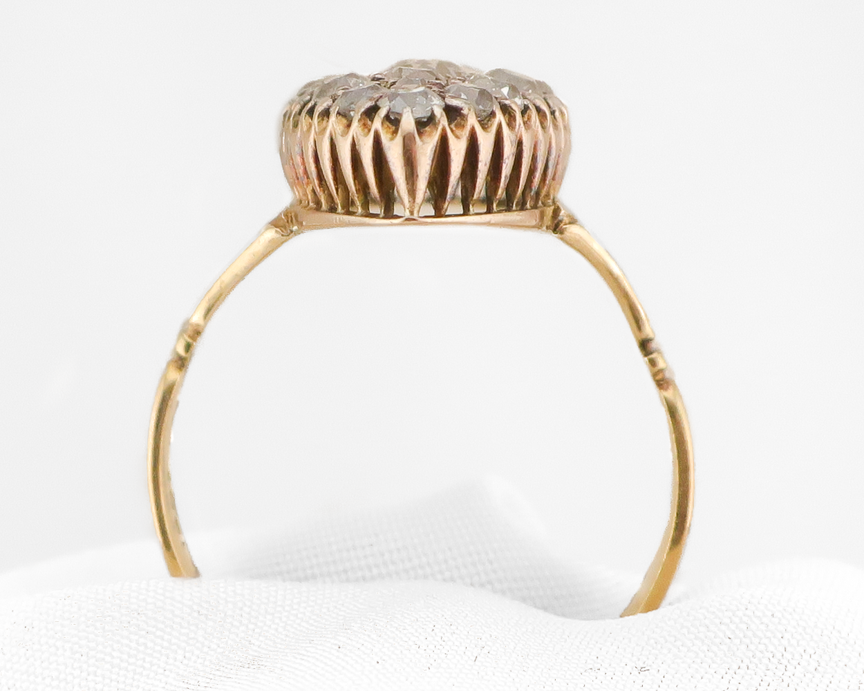 Victorian Diamond Navette Ring