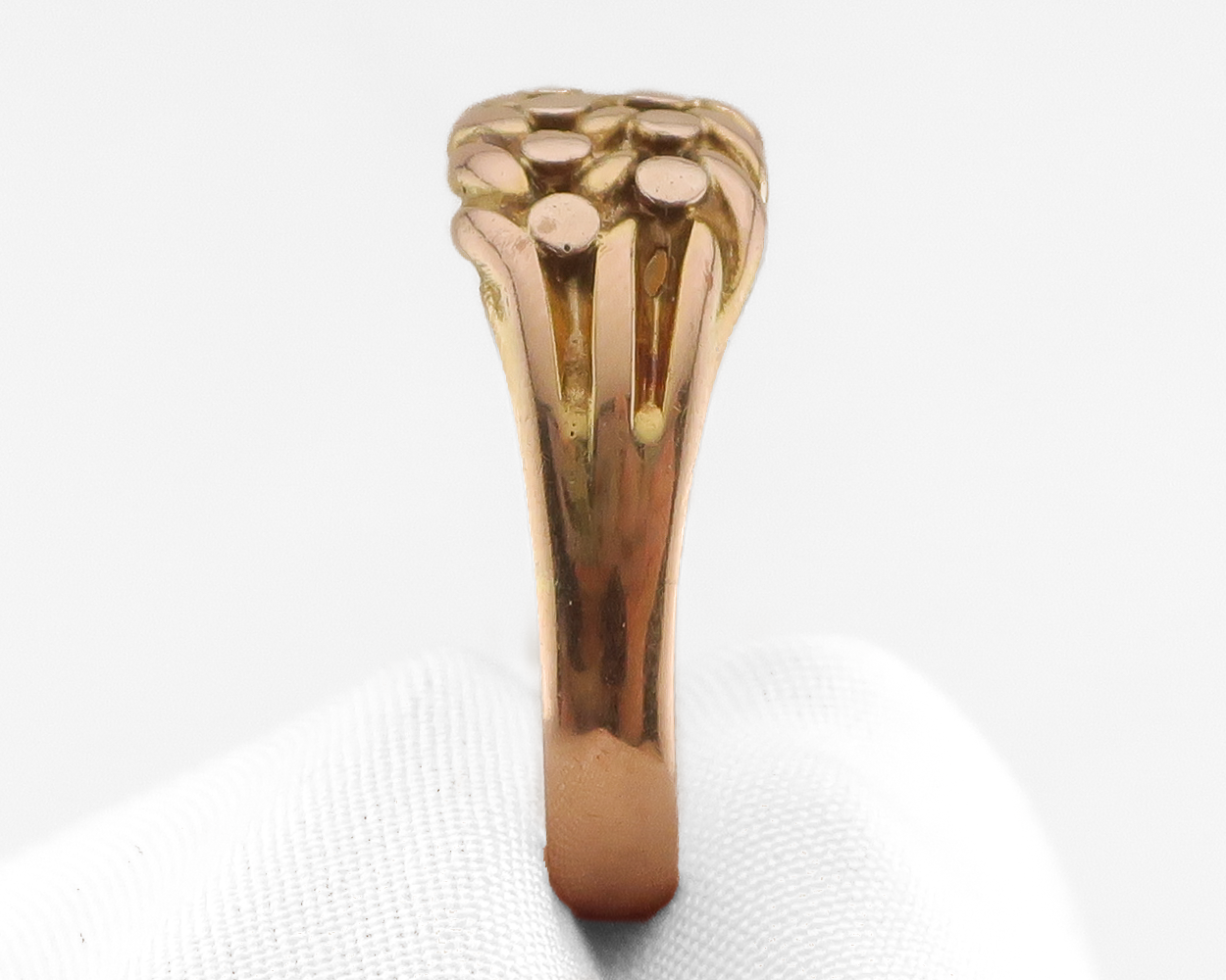 Dated 1890 Braided Keeper Ring