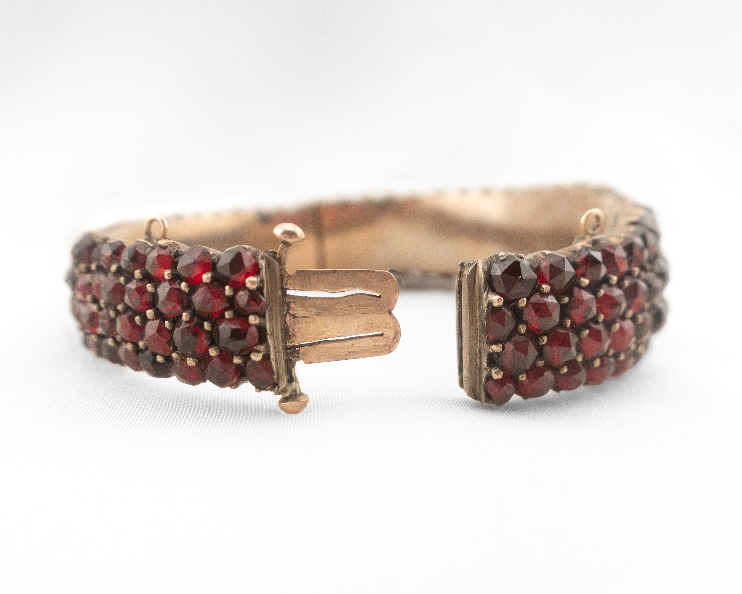 Victorian Garnet Bangle