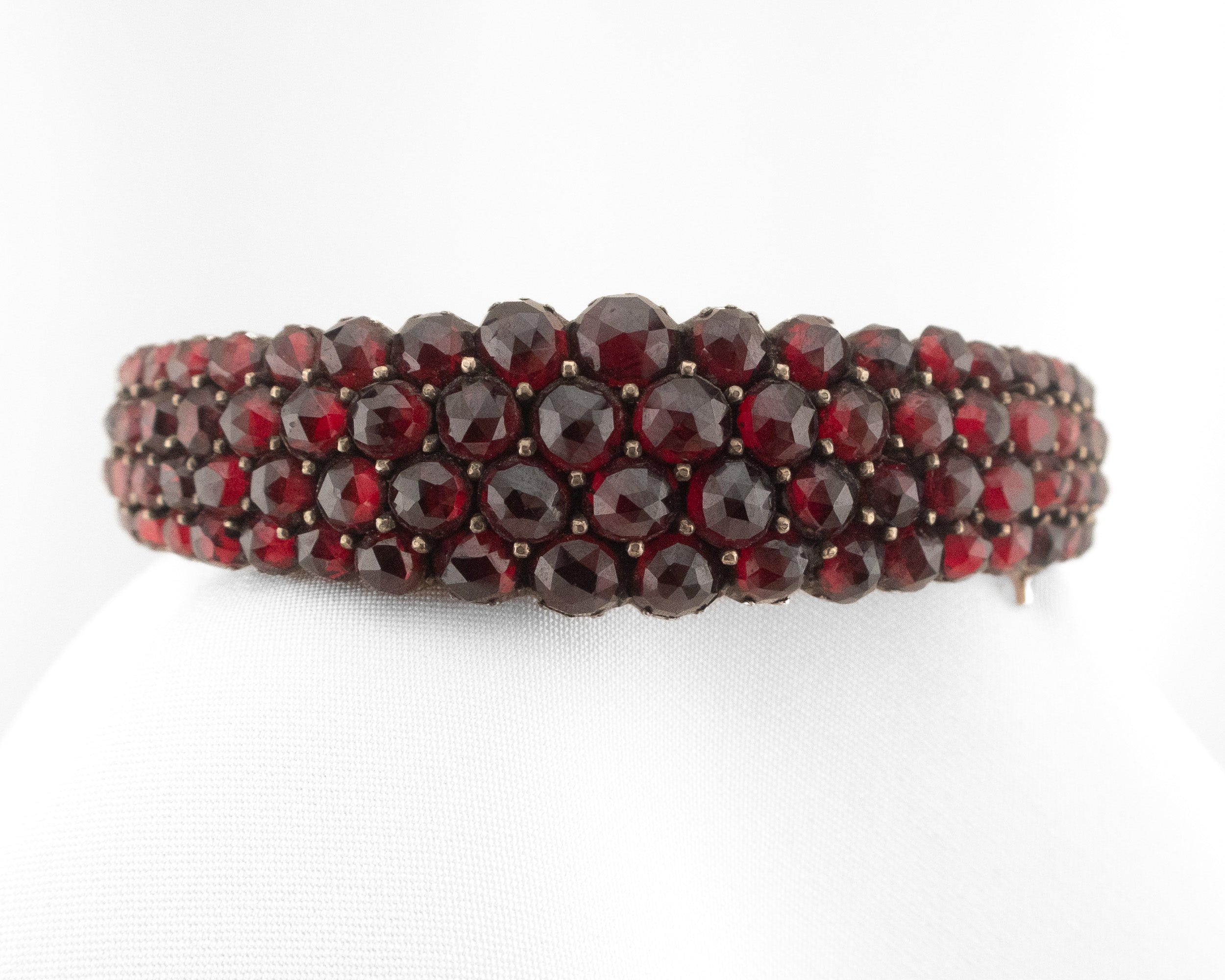Victorian Garnet Bangle