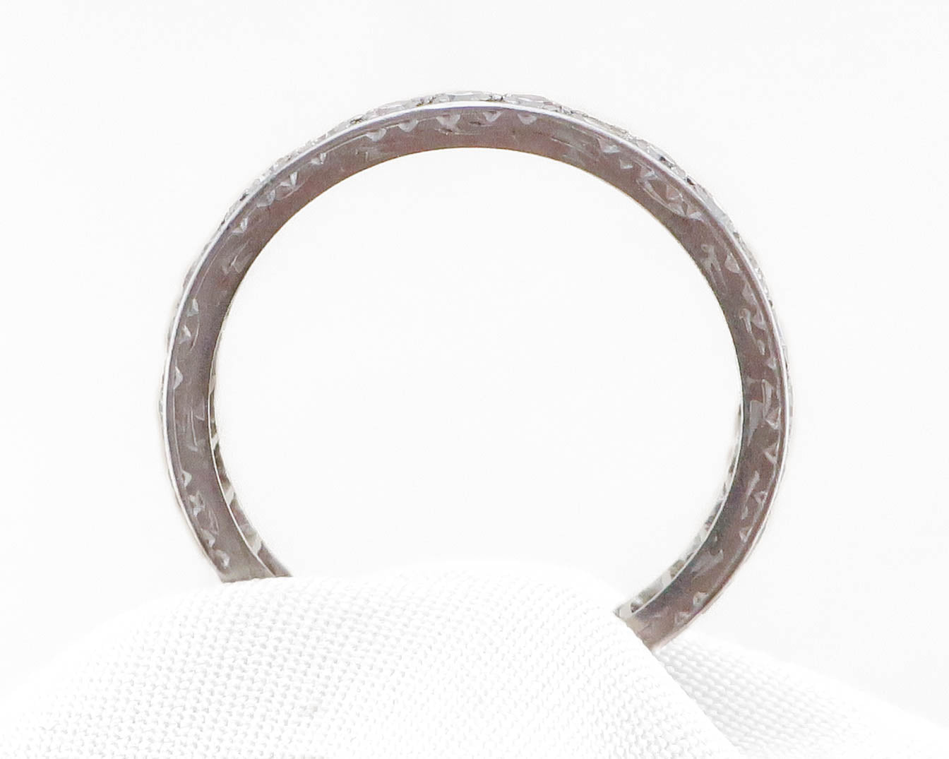 Art Deco Diamond Eternity Band