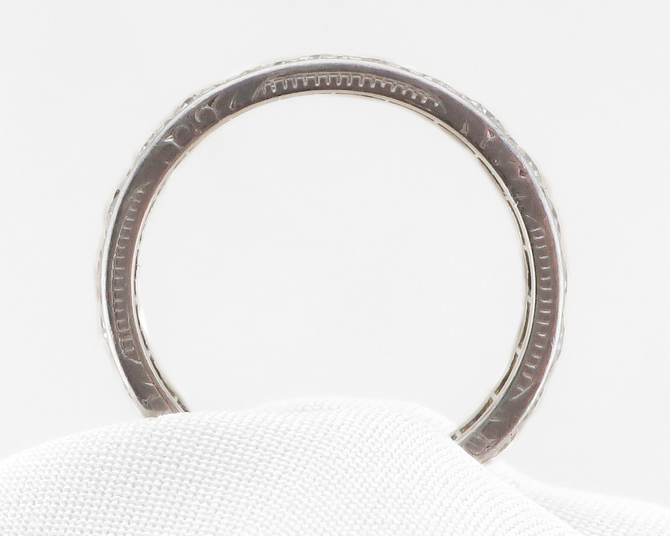 Art Deco Diamond Eternity Band