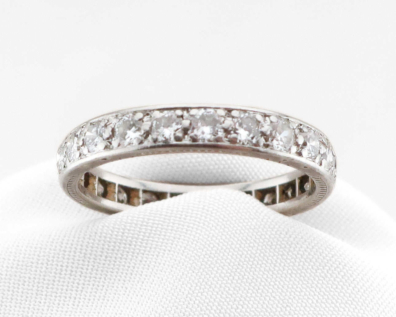 Art Deco Diamond Eternity Band