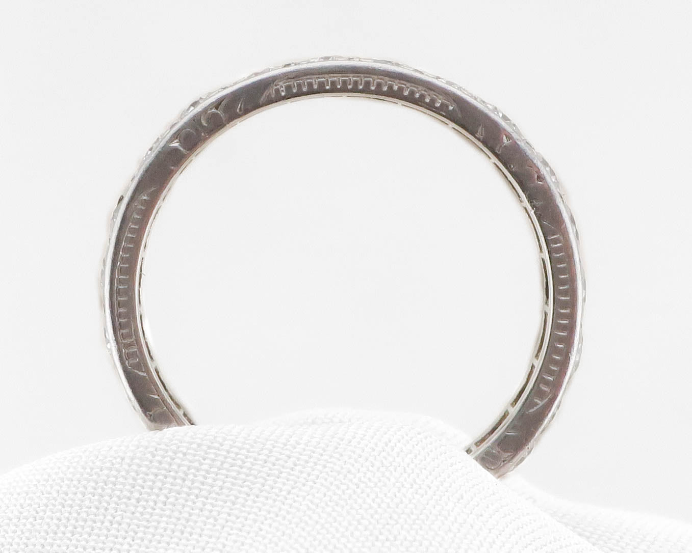 1950s Platinum Diamond Eternity Band