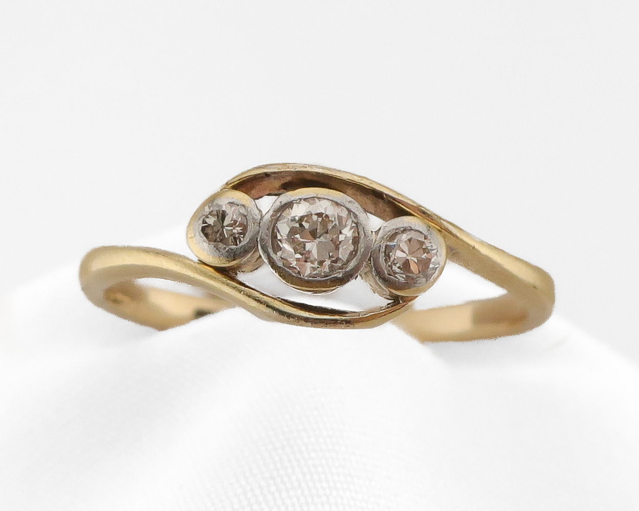 Art Deco Trilogy Diamond Ring