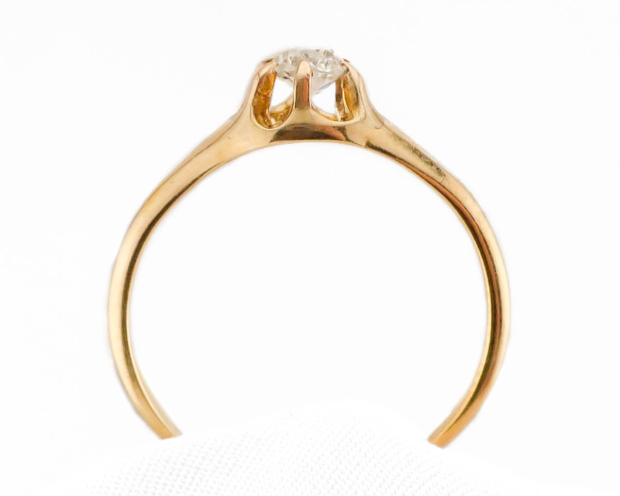 Victorian Solitaire Diamond Ring