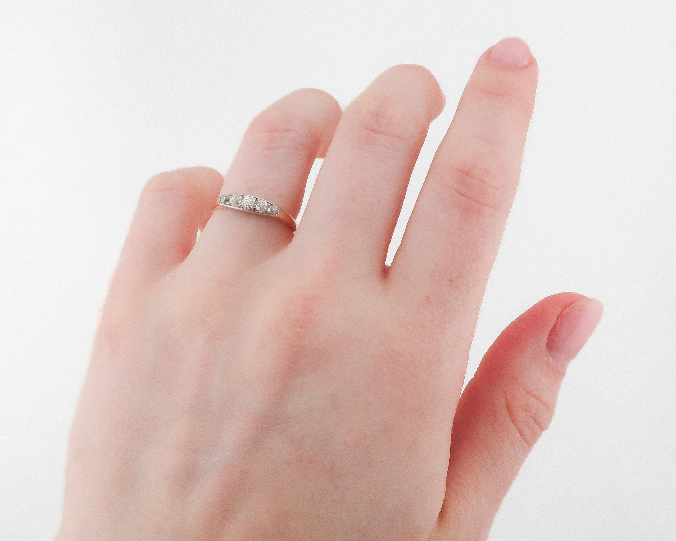Art Deco 5-Stone Diamond Ring