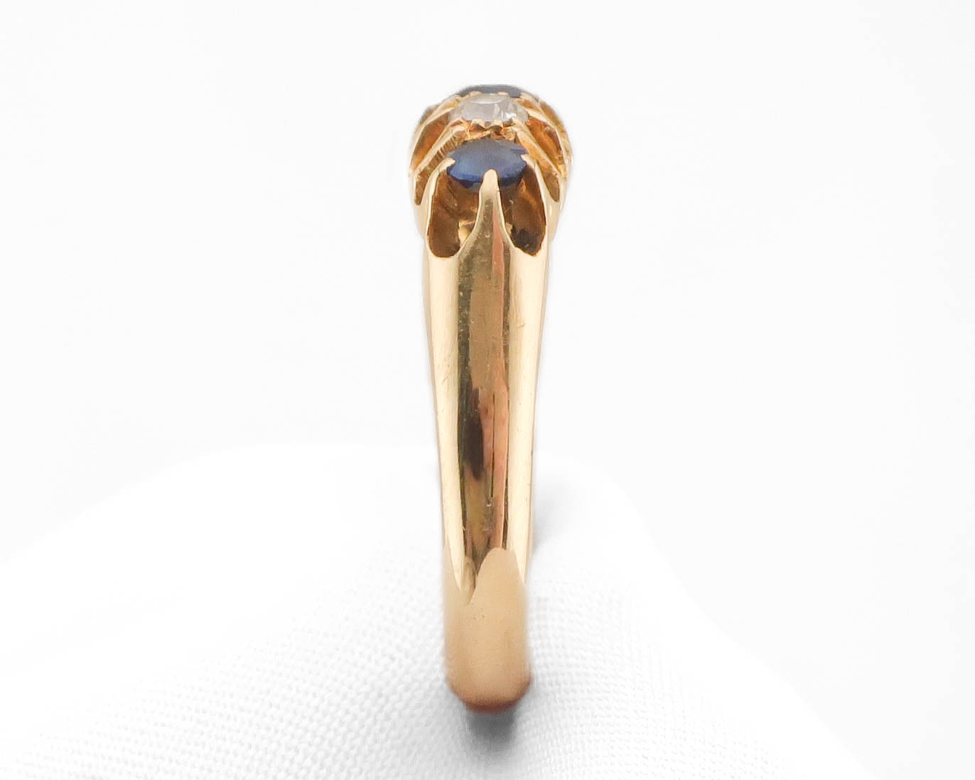 Edwardian Sapphire & Diamond Ring