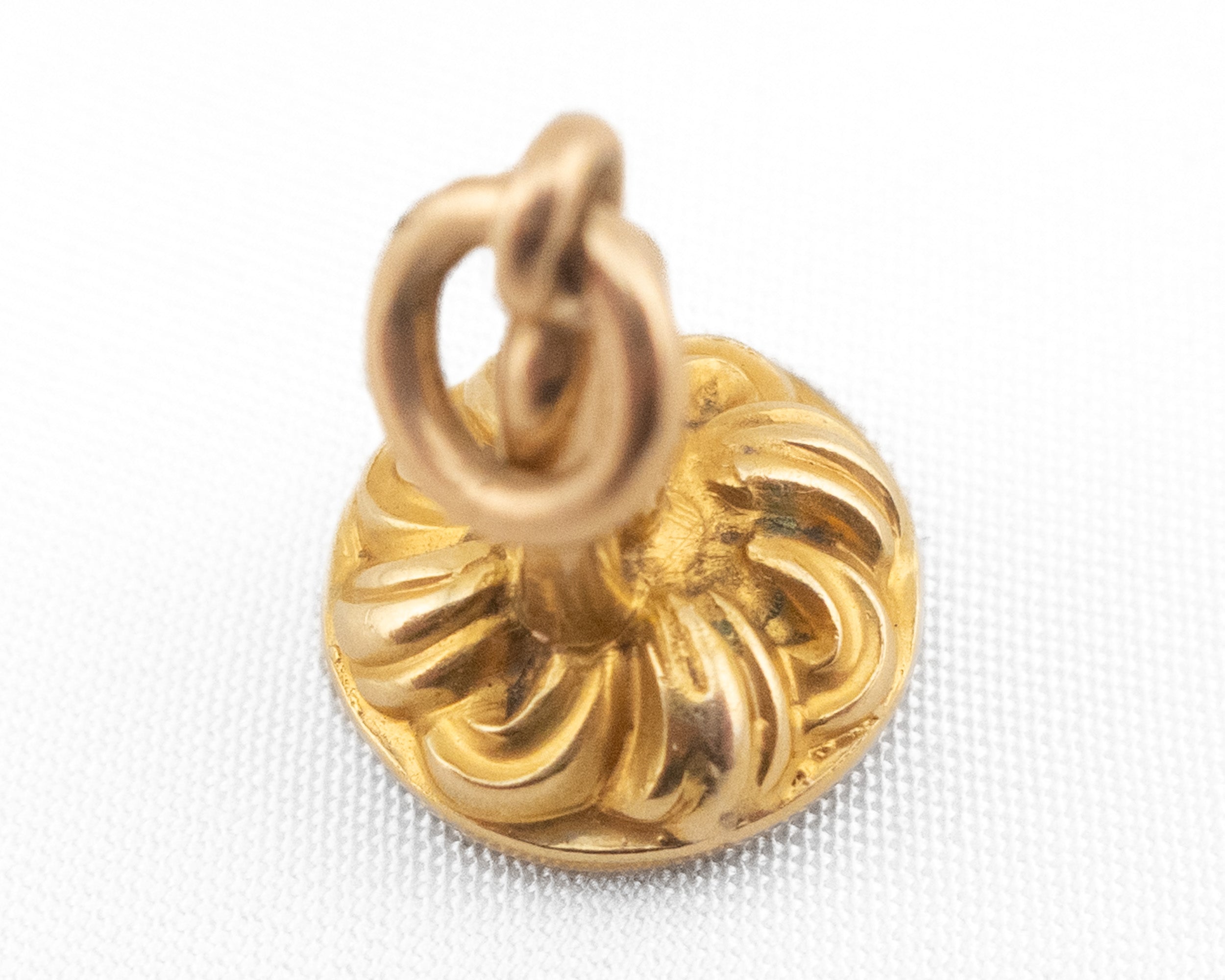 Circa 1870 Victorian Bloodstone Starfish Intaglio Fob