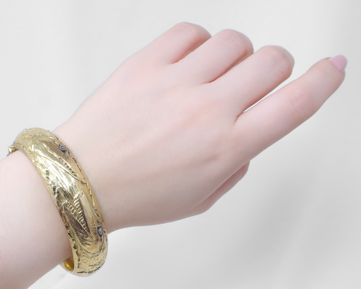 Victorian Alligator Bangle