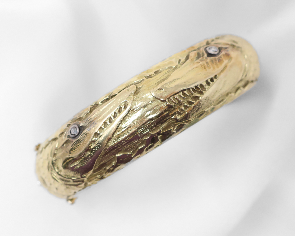 Victorian Alligator Bangle