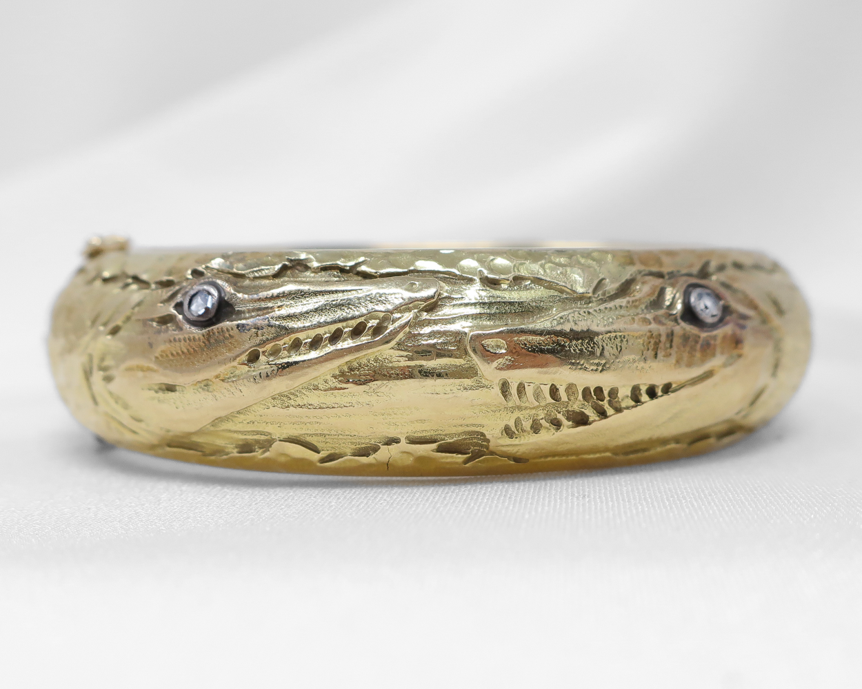 Victorian Alligator Bangle