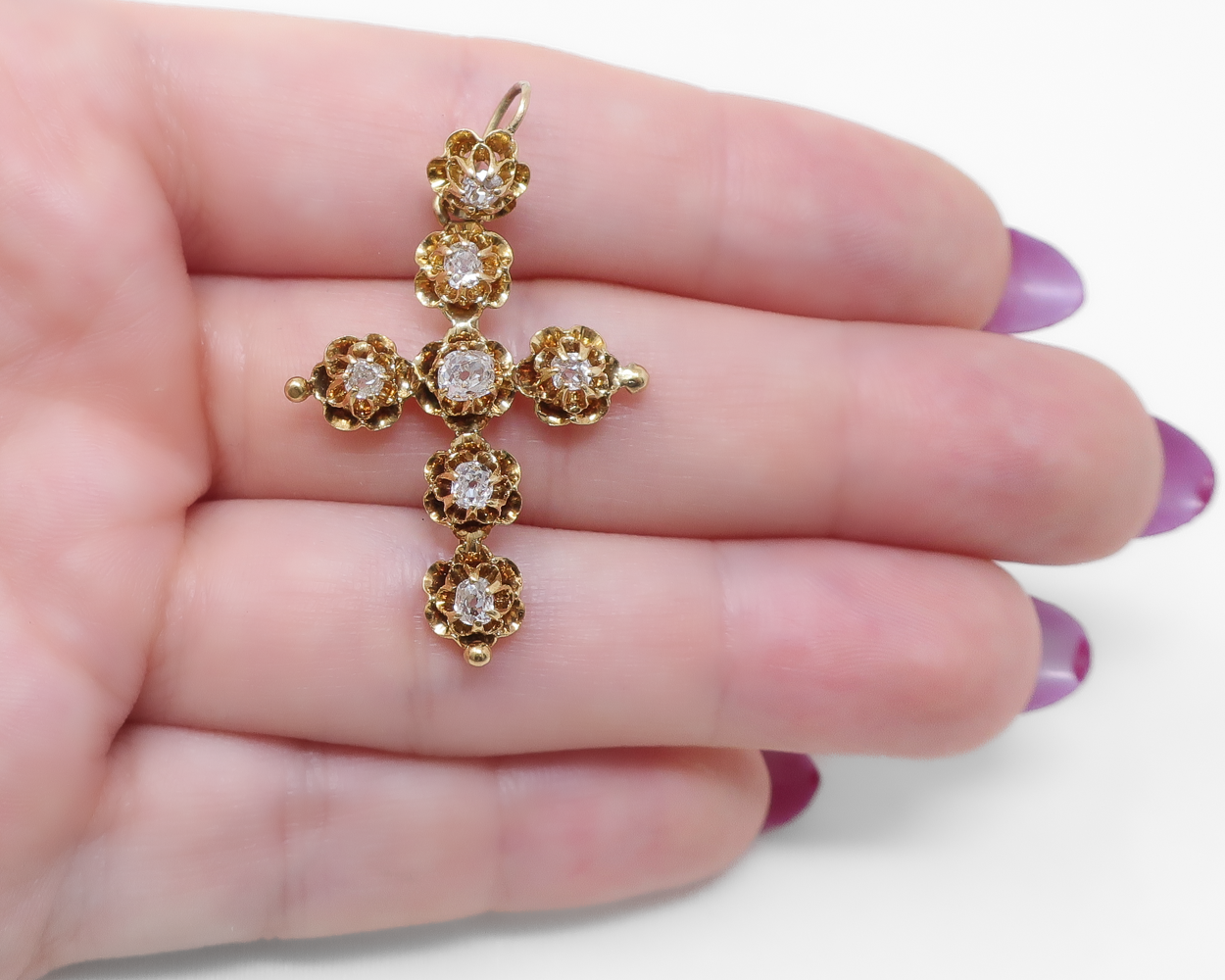 Victorian Diamond Cross