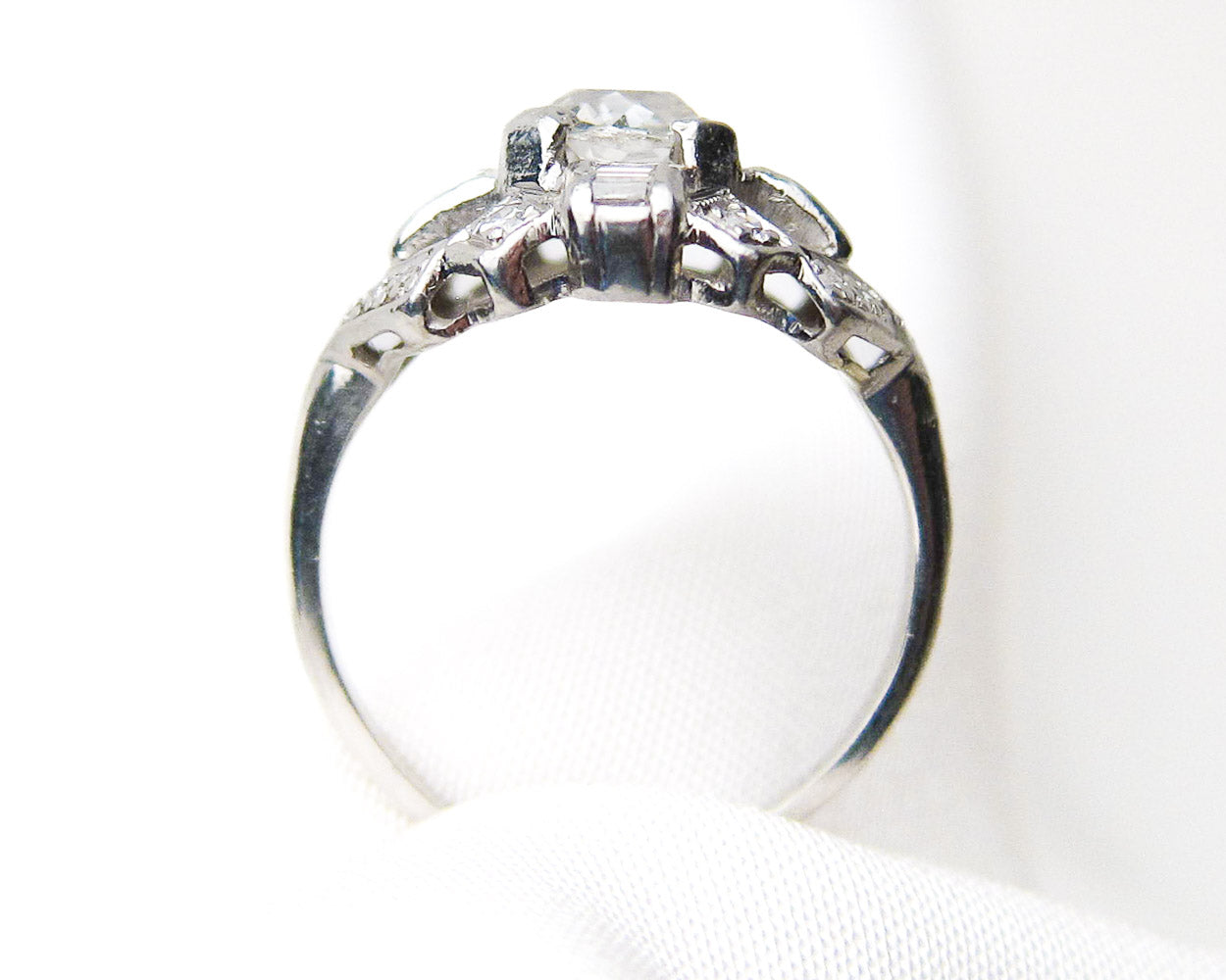 Midcentury Diamond Ring