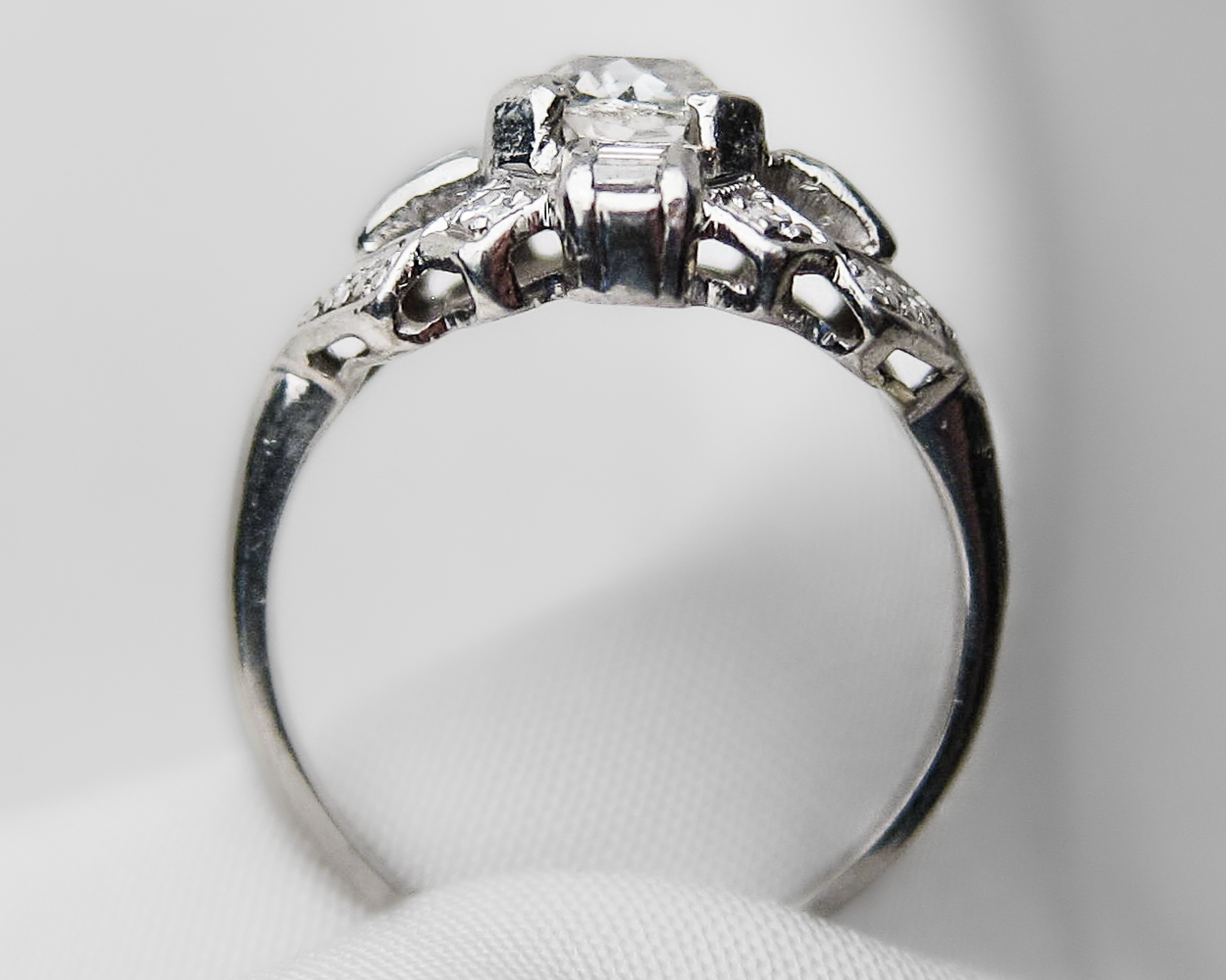 Midcentury Diamond Ring