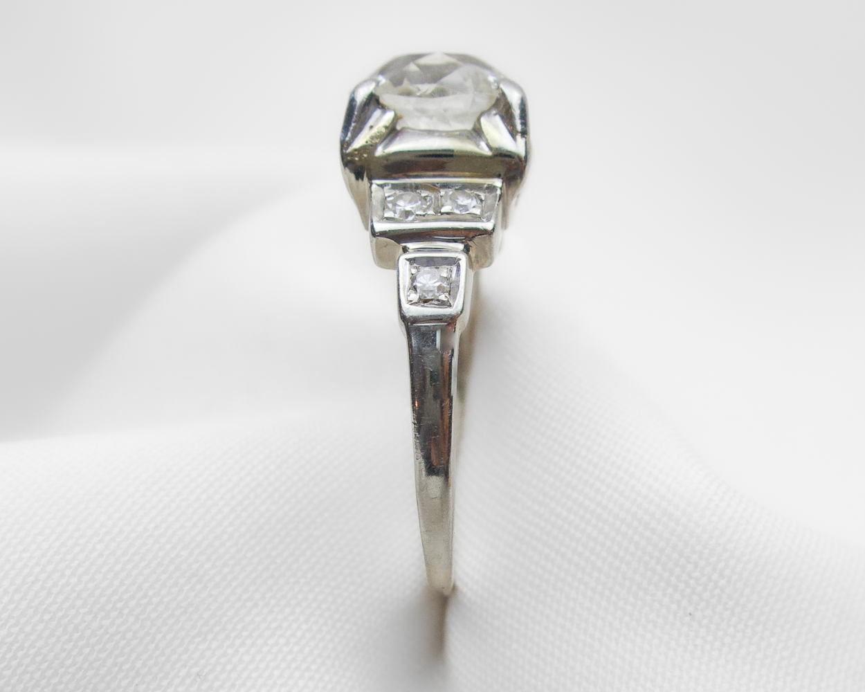 Art Deco 1.52-Carat Diamond Ring