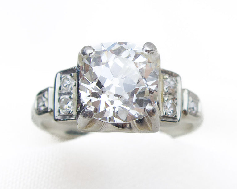 Diamond Engagement Rings — Isadoras Antique Jewelry