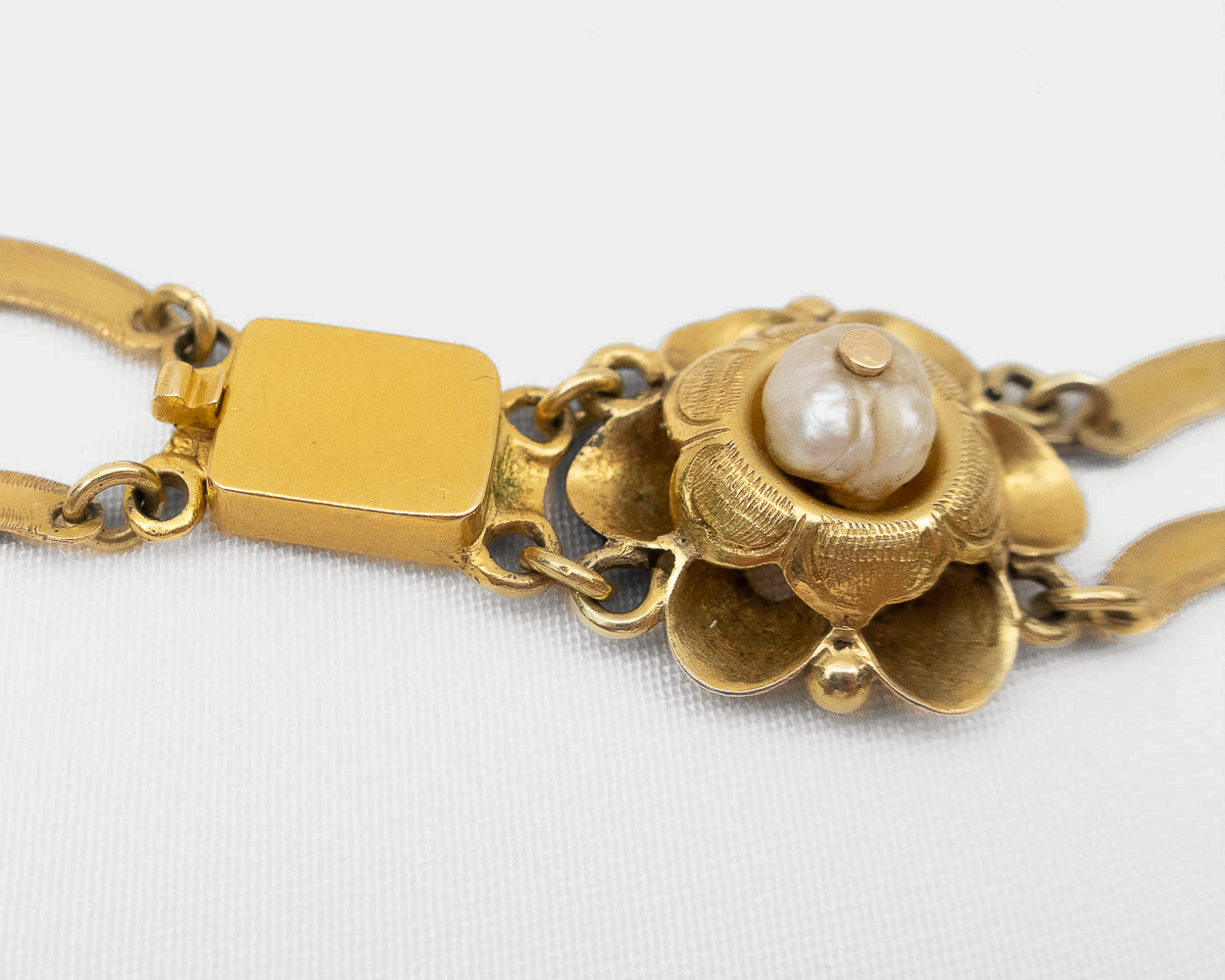 Early-Victorian Baroque Pearl Necklace