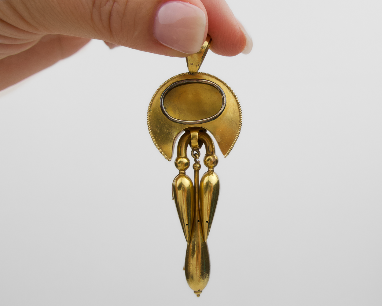 Victorian Etruscan Revival Pendant