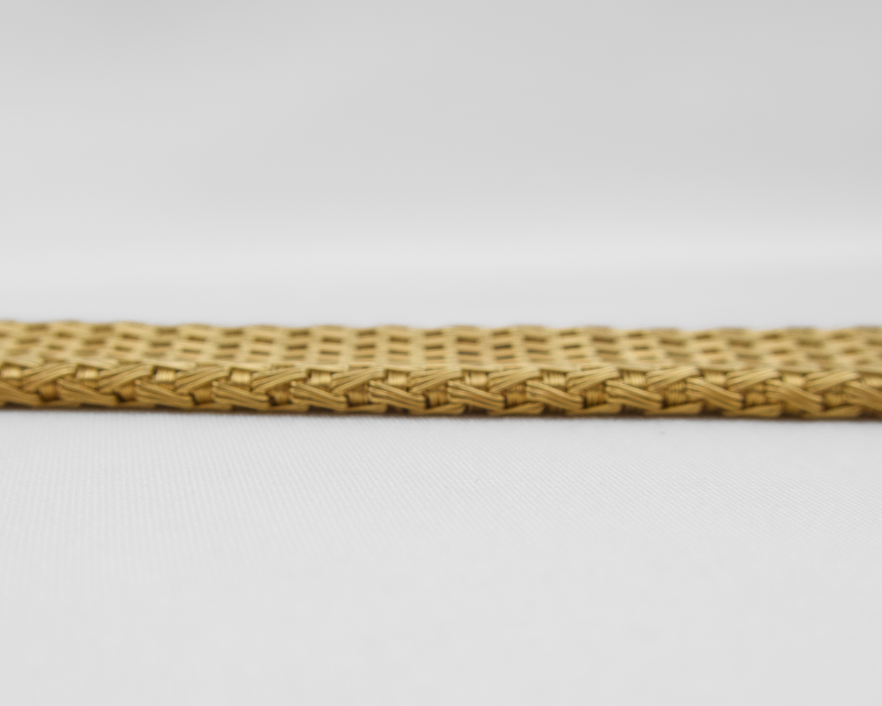 Vintage Gold Woven Herco Bracelet