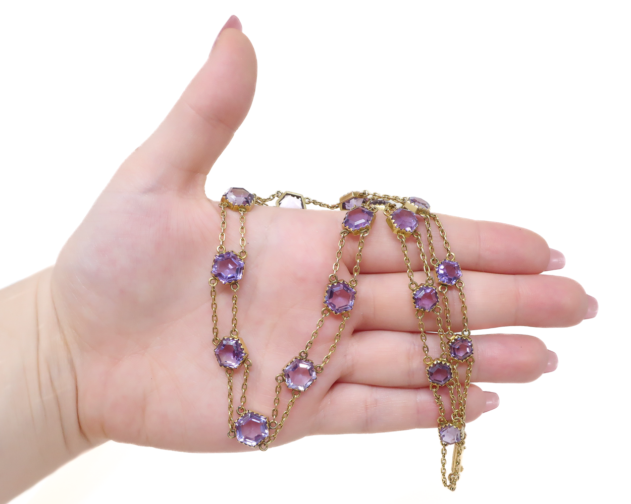 Victorian Amethyst Necklace