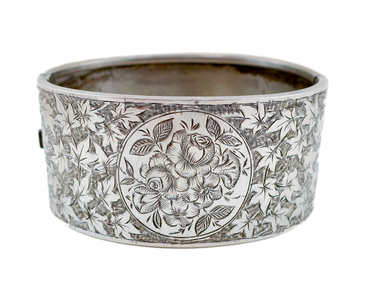 Victorian Rose & Ivy Bangle