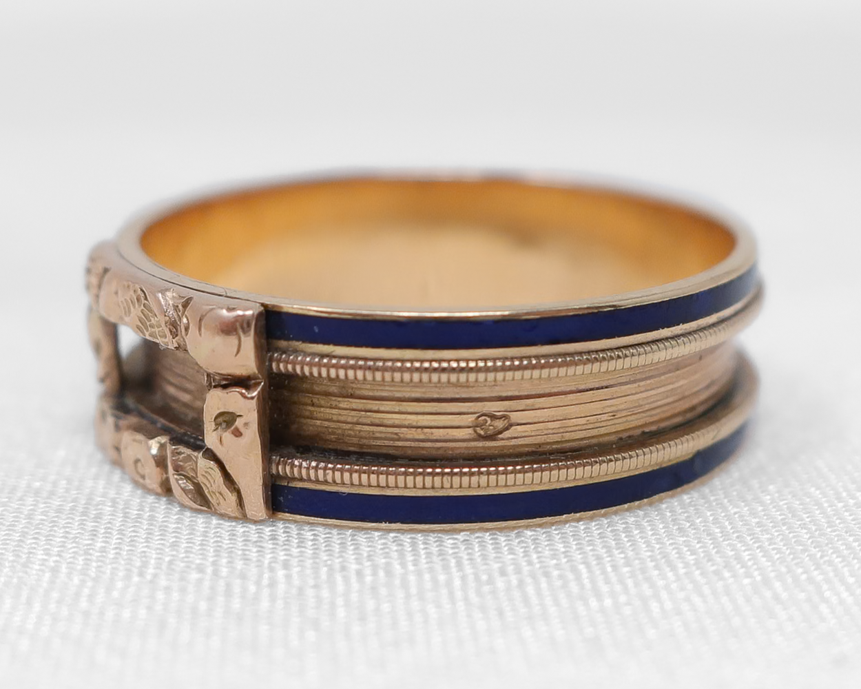 French Georgian Memorial Ring