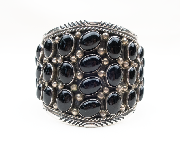 Vintage Tommy Moore Onyx Cuff - RESERVED