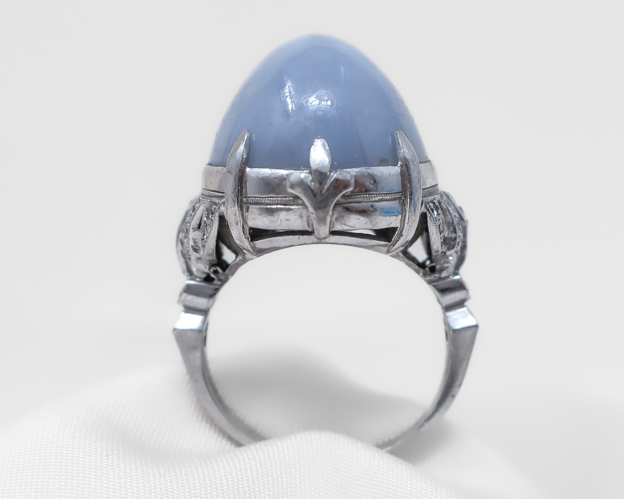 Midcentury Star Sapphire Ring