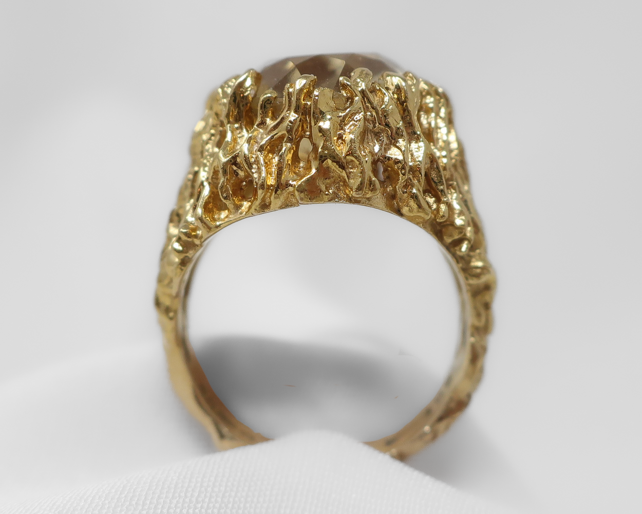 Circa 1975 Citrine Ring