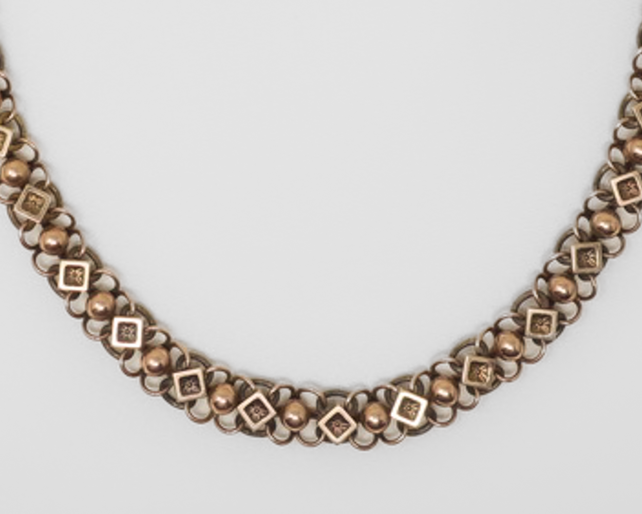 Victorian Fancy-Link Gold Chain