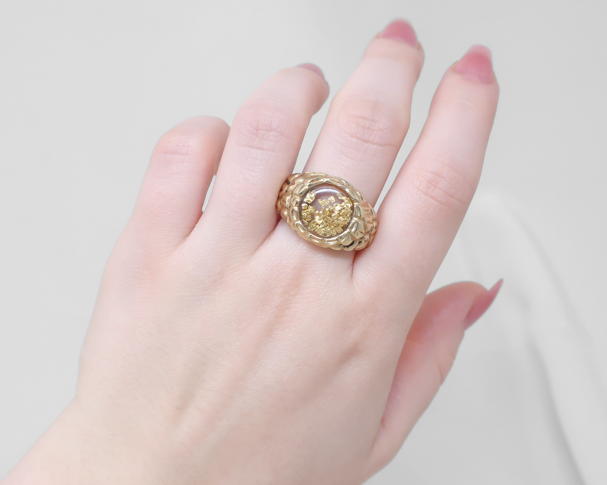 Vintage Gold Dust Men's Ring