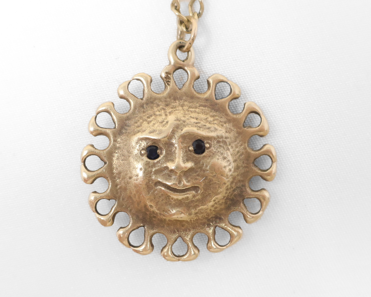 Late-Midcentury Reversible Sun Pendant