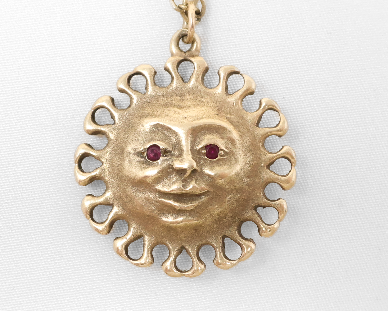 Late-Midcentury Reversible Sun Pendant