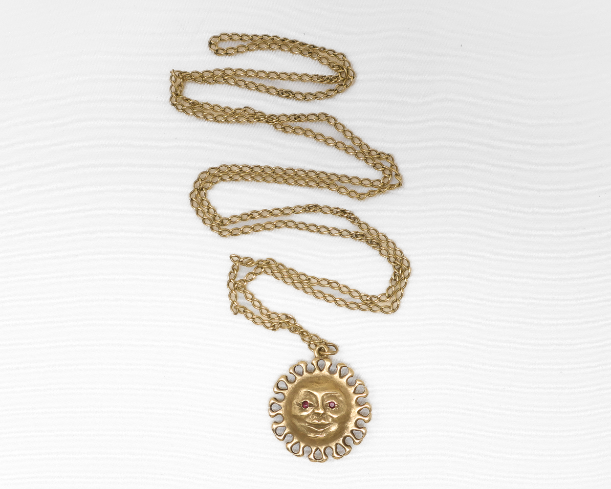 Late-Midcentury Reversible Sun Pendant