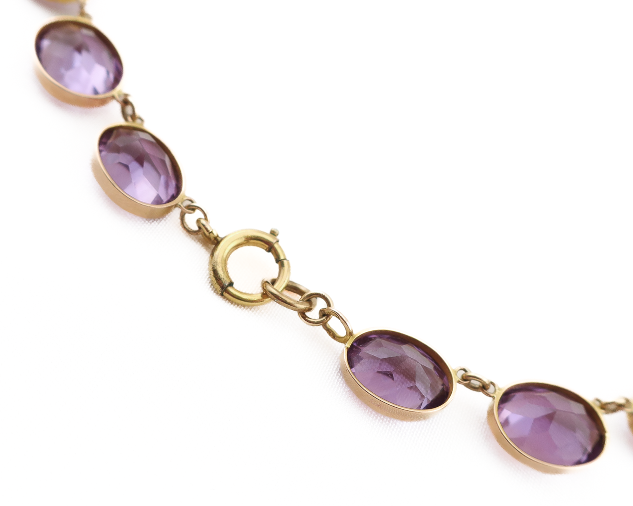 Art Deco Amethyst Riviére Necklace