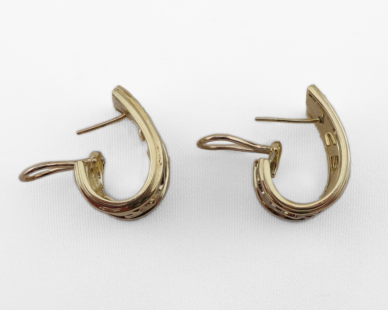 Vintage Cartier-Style Panther Earrings