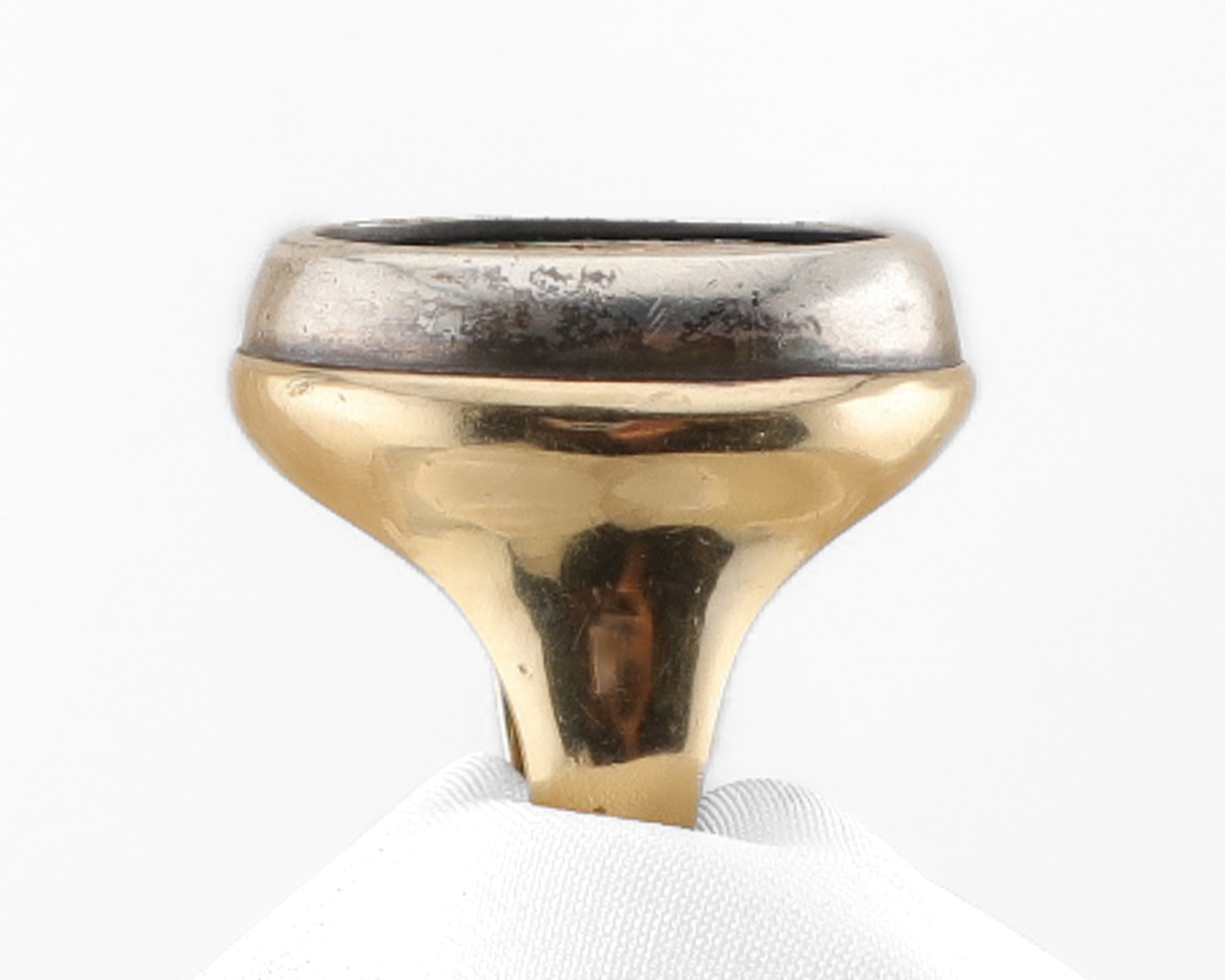 Roman Colosseum Micromosaic Ring