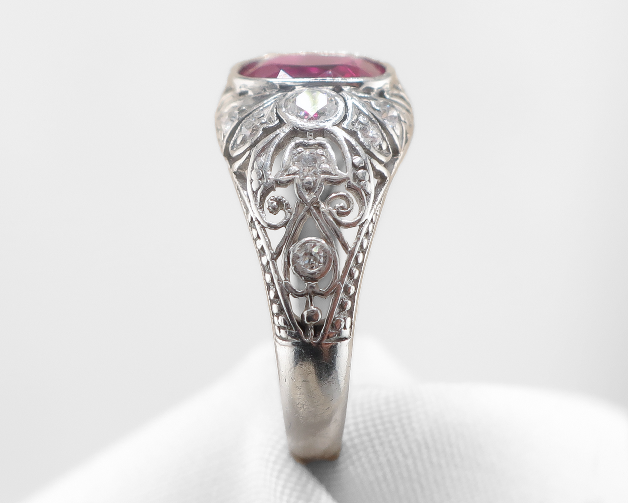 Edwardian Ruby Ring