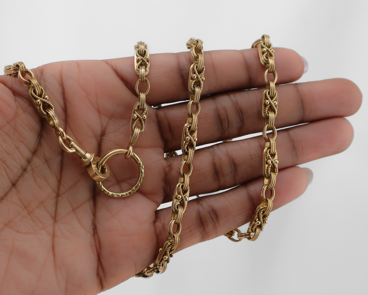 Victorian Fancy Gold Chain