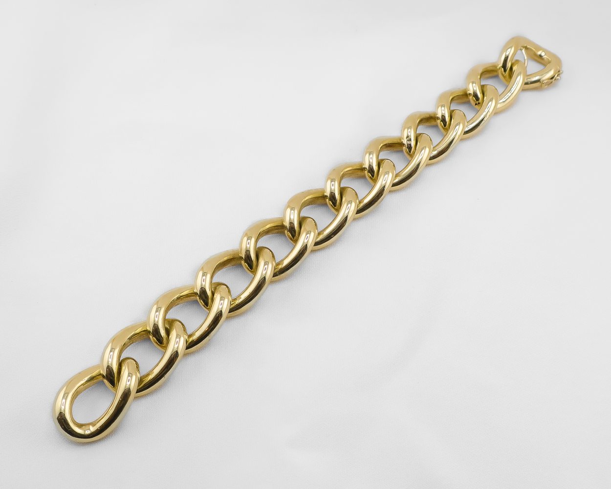 Vintage 14KT Curb Link Bracelet