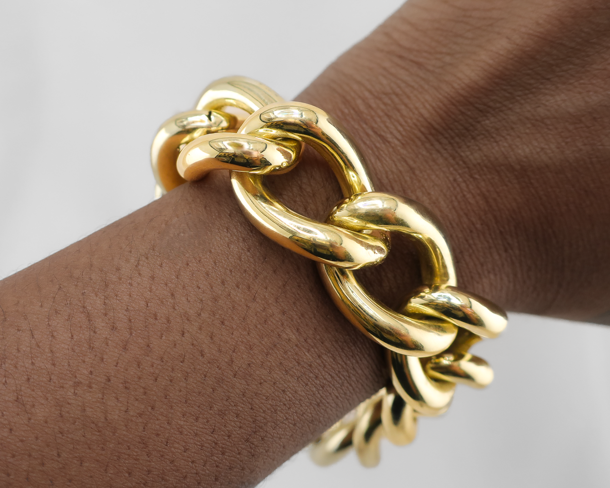 Vintage 14KT Curb Link Bracelet