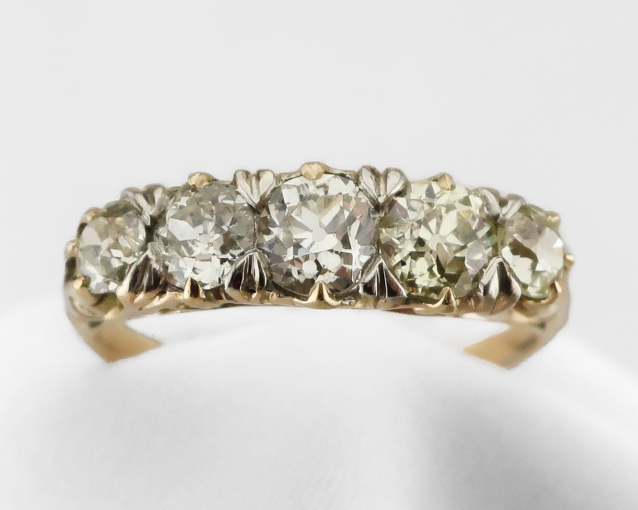 Victorian 5-Stone Diamond Ring